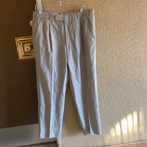 Men’s Vintage Fred Hayman Beverly Hills Made in Italy Gray Trousers🇮🇹🩶